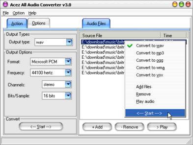 Acez All Audio Converter 3.0.5 - Convertisseur audio