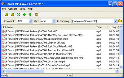 Convertisseur Power MP3 WMA 2008 3.4