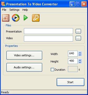 Presentation to Video Converter 5.9 - Convertir des fichiers PDF en vidéo