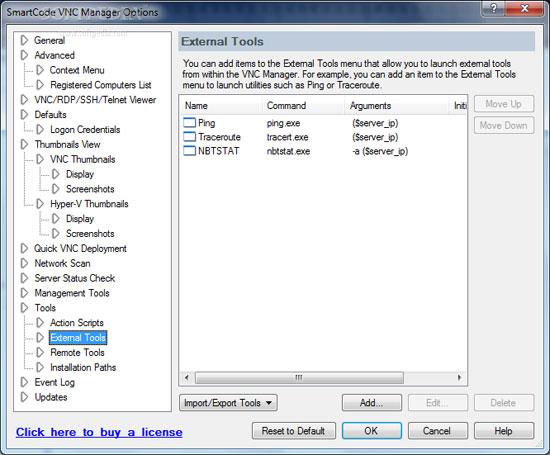 SmartCode VNC Manager Enterprise Edition (32-Bit) 6.9.8 - Remote-Systemverwaltungssoftware
