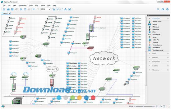 Algorius Net Viewer 5.1 - Netzwerkverwaltung und -überwachung