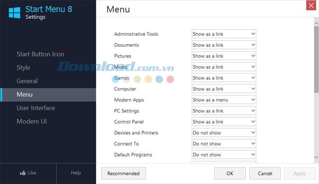Startmenü 8 5.3.0 - Erstellen Sie eine Startschaltfläche unter Windows 8, Windows 10