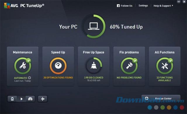 AVG PC TuneUp - Bereinigen und verbessern Sie die PC-Leistung
