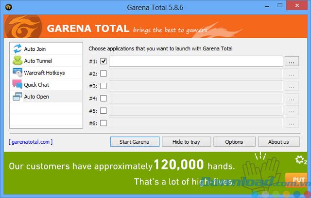 Garena Total 5.9.1 - Garena-Spielunterstützungstool