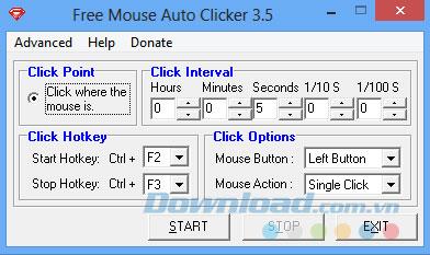 free mouse auto clicker 3.8