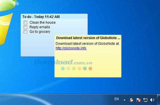 GloboNote 1.4.1 - Kostenlose Software zur Notizenerstellung