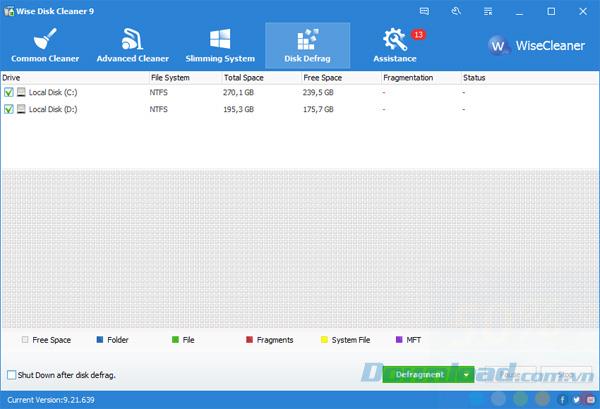 Wise Disk Cleaner 10.3.3 - Kostenlose PC-Reinigungssoftware