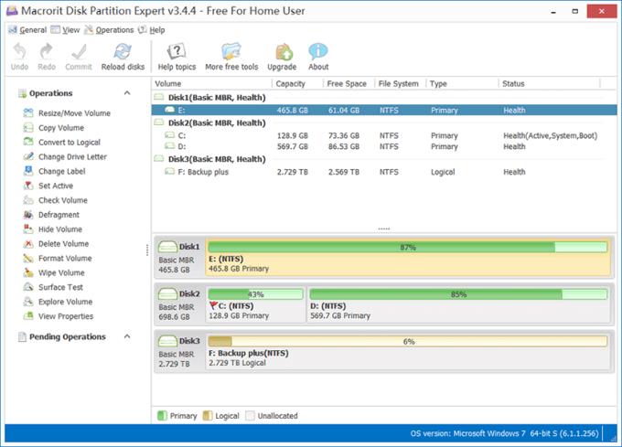 Macrorit Partition Expert Free Edition 5.3.9 - Kostenlose Laufwerksverwaltung und Partitionierung Macrorit Partition Expert Free Edition 5.3.9 - Kostenlose Laufwerksverwaltung und Partitionierung