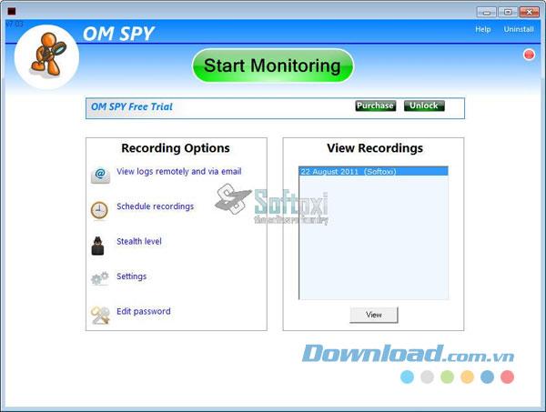 OM Spy 13 - Computeraktivität überwachen