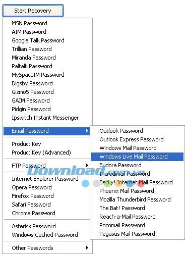 Password Recovery Bundle 2013 - Stellen Sie Kennwörter schnell wieder her