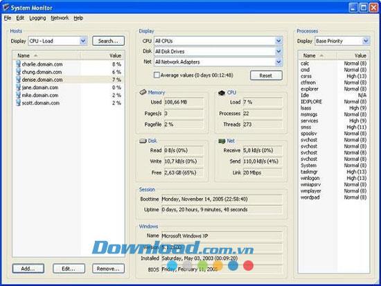 Towodo System Monitor 1.5.1 - Systemüberwachungstool