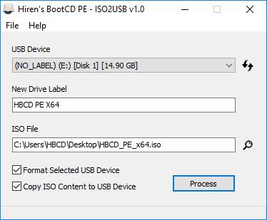 Hiren's BootCD PE 15.2 / 1.0.1 - CD de arranque multifuncional para Windows