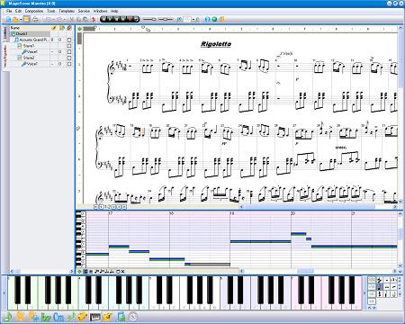 MagicScore Classic 7.255 - Musikkomponisten-Software