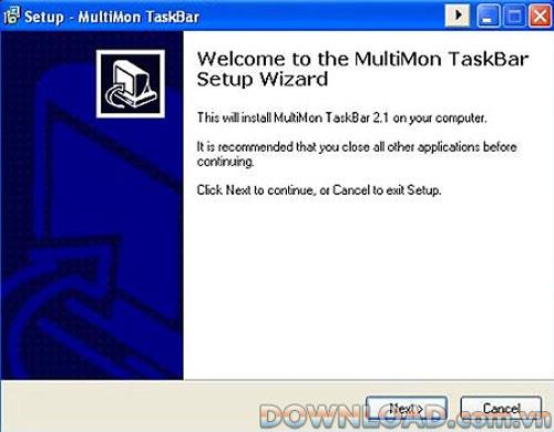 multimon taskbar 2.1