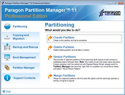 Paragon Partition Manager Professional (64 Bit)