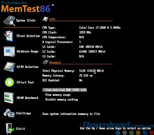 MemTest86 8.1 - Ein Tool zum Testen des Arbeitsspeichers und zum Diagnostizieren von Fehlern