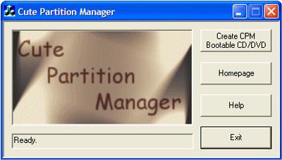 Cute Partition Manager 0.9.8