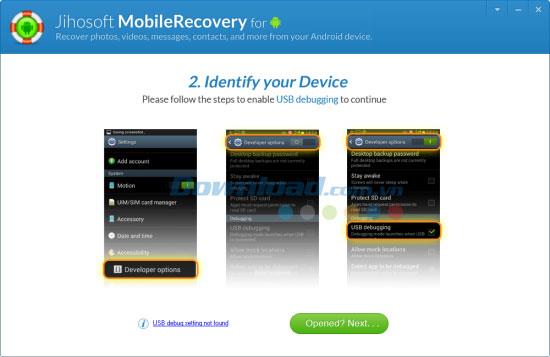 Jihosoft Android Phone Recovery 1.5.2 - Software zum Wiederherstellen von Daten in Android