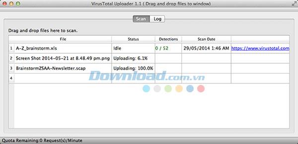 VirusTotal für Mac 1.3 - Virenscanner für Mac