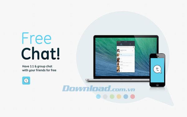 Tictoc para Mac 1.1 - Aplicación gratuita de chat y chat en Mac