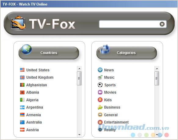 TV-FOX für Mac 19.0.0 - Fernsehen Sie online auf dem Mac