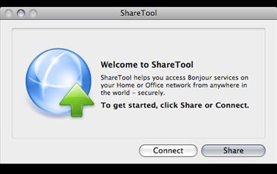 ShareTool 1.3.3 für Mac OS X.