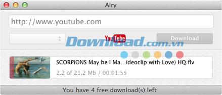 Airy für Mac 1.0.4 - Unterstützung beim Herunterladen von Online-Videos für Mac