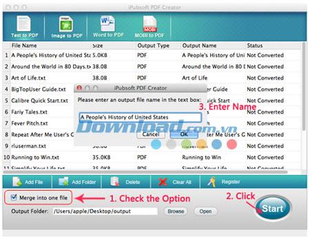 iPubsoft PDF Creator für Mac 2.1.22 - Anwendung zum Erstellen von PDF-Dateien für Mac