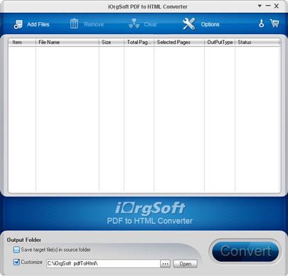 iorgsoft PDF to HTML Converter für Mac