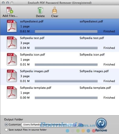 Enolsoft PDF Password Remover für Mac 2.0 - Entfernen Sie kennwortgeschützte PDF-Dateien für Mac
