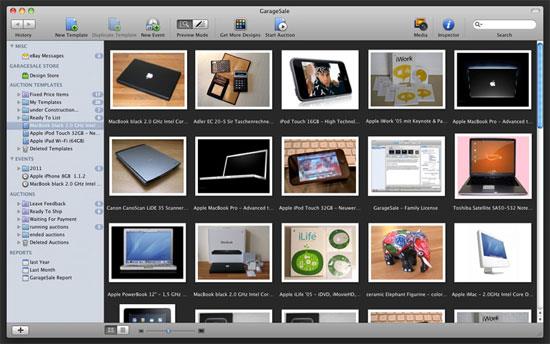 GarageSale für Mac OS X 6.6.5 - Auktions-Tracking-Anwendung