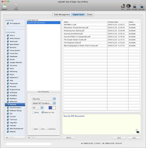 ooSooMpro für Mac 1.8.0 - Managementsystem