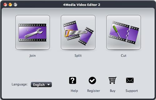 4Media Video Editor für Mac