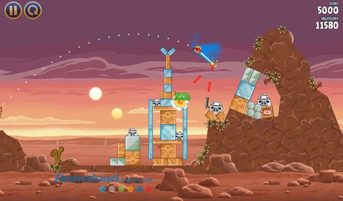 Angry Birds Star Wars für Mac 1.0.0 - Angry Birds-Spiel