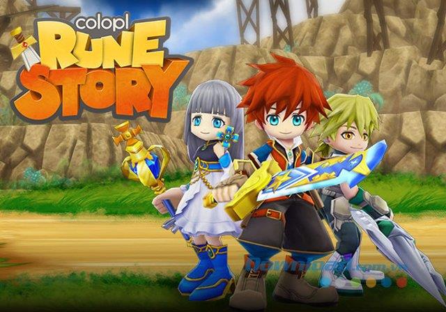 Colopl Rune Story für Android 1.0.28 - Action-Rollenspiel im Anime-Stil für Android