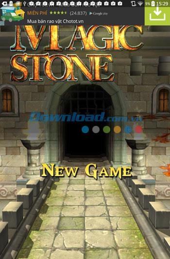 Endless Run Magic Stone für Android 2.1 - Spiel läuft attraktiv auf Android
