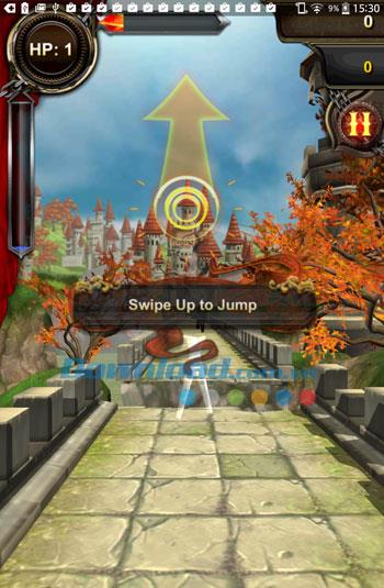 Endless Run Magic Stone für Android 2.1 - Spiel läuft attraktiv auf Android