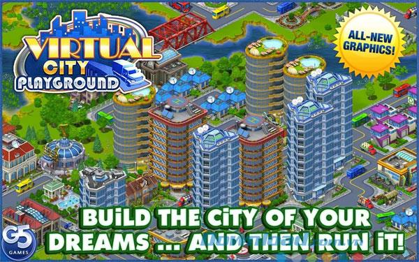 Virtual City Playground pour Android 1.14 - Construisez des villes virtuelles