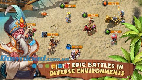 Kingdoms & Lords für Android 1.5.1 - Empire Building Spiel für Android