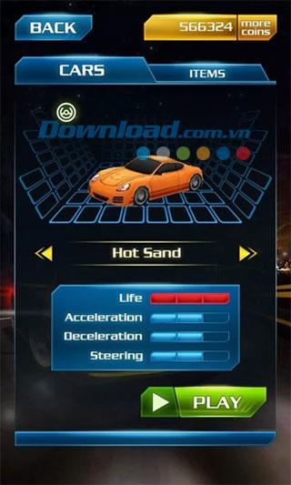 Android1.3のスピードレーシング-レーシングゲーム