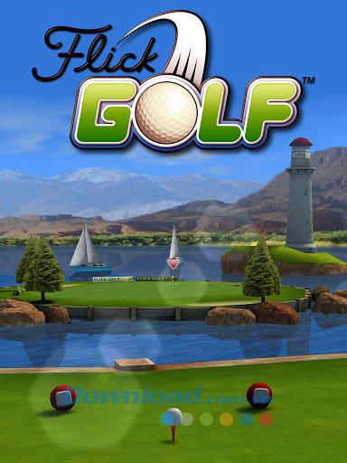 Flick Golf für Android 1.1 - Attraktives Golfspiel für Android