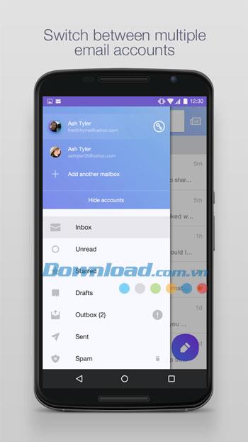 Yahoo Mail for Android6.6.2-Android携帯でYahooMailにサインインする