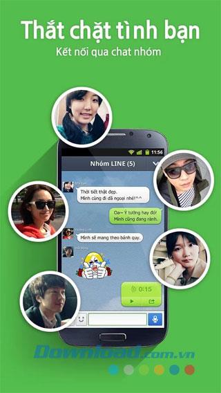 LINE forAndroid-Android用の無料チャットアプリケーション
