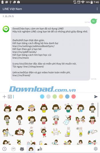 LINE Lite for Android2.5.1-Androidで無料のLINEチャットアプリケーション