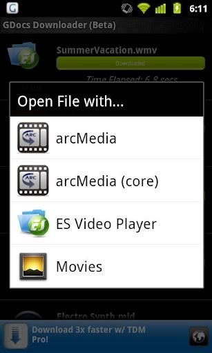 GDrive Downloader für Android - Laden Sie große Dateien von Google Drive herunter