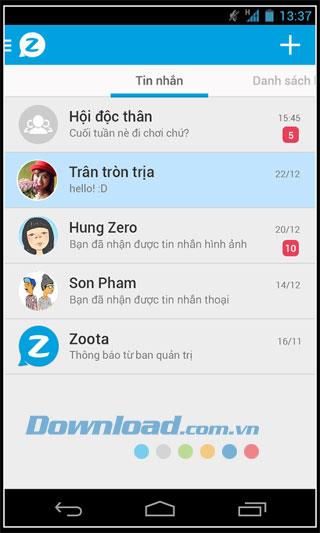 Zoota Plus für Android 1.1.69 - Multimedia-Chat-Anwendung