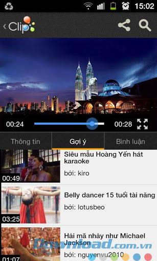 Clip.vn für Android 1.0 - Videos kostenlos ansehen und teilen