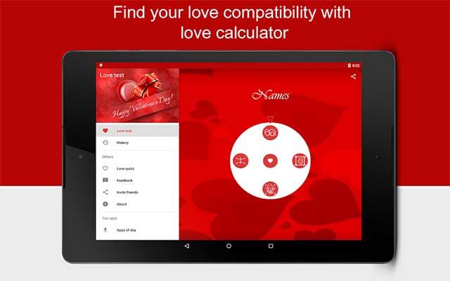 Android3.4.3の愛のテスト-非常に人気のある愛の占いアプリケーション Android3.4.3の愛のテスト-非常に人気のある愛の占いアプリケーション