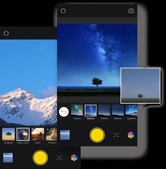 Camera360 für Android - Anwendung zum Aufnehmen von Bildern mit vielen Effekten auf Android