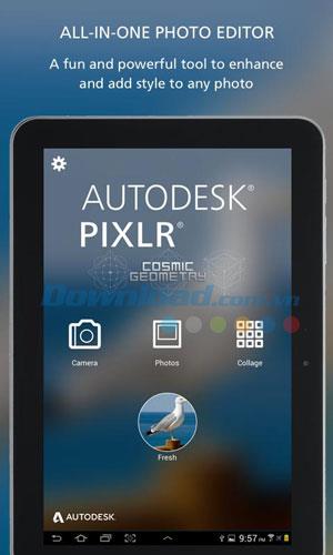 Autodesk Pixlr para Android: edición de fotos profesional en Android